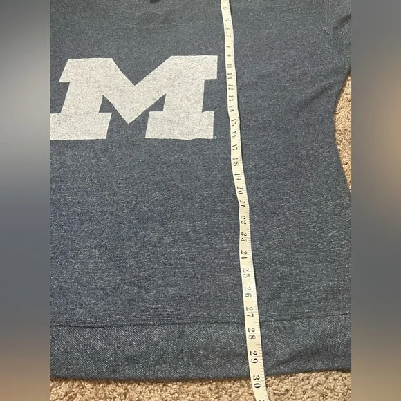 Vintage Ladies Michigan Long Sleeve XXL Fleece Sweater Sweatshirt - Picture 14 of 16